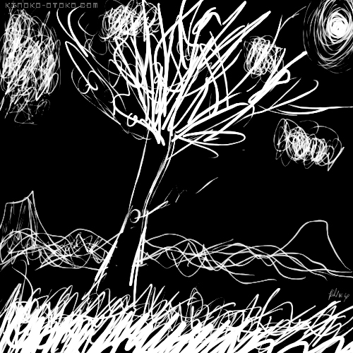 Black Tree Sketch